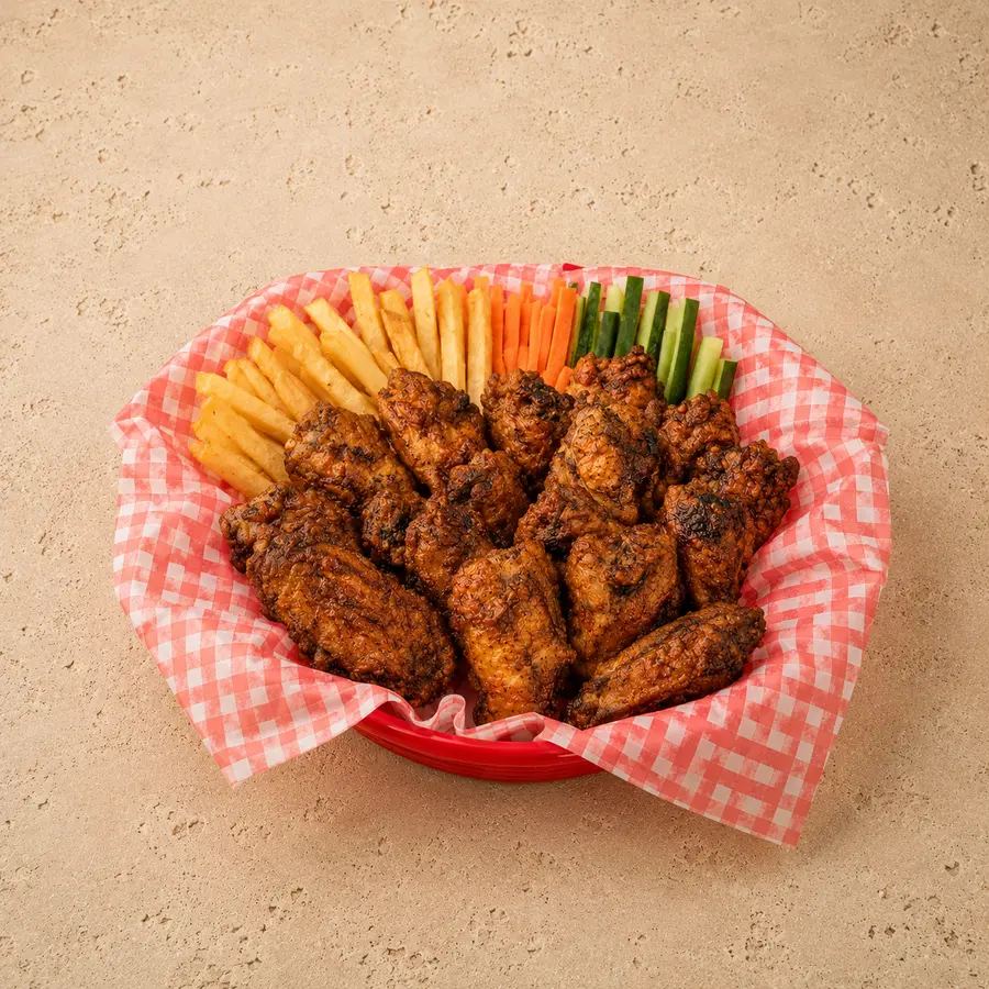 Крильця "Buffalo Wings" XL з картоплею фрі