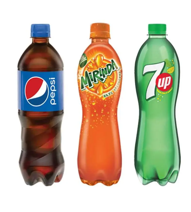 Pepsi, Mirinda, 7UP